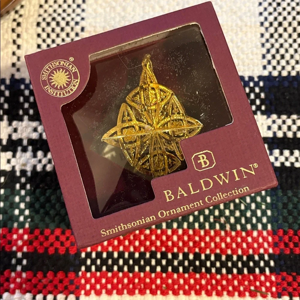 BALDWIN Smithsonian ‘American Legacy Collection’ Celtic Snowflake Ornament
